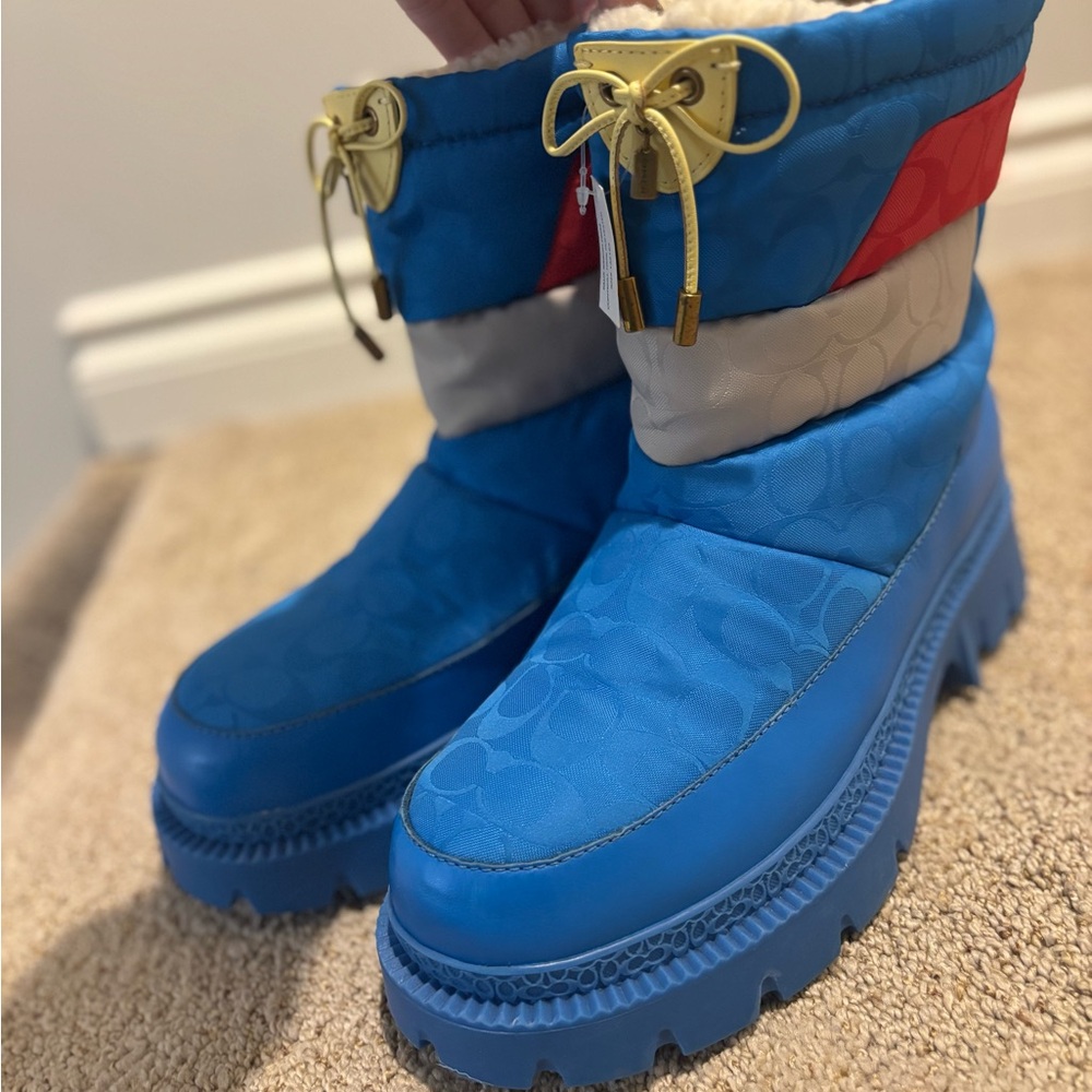 Coach Puffer Winter Boots